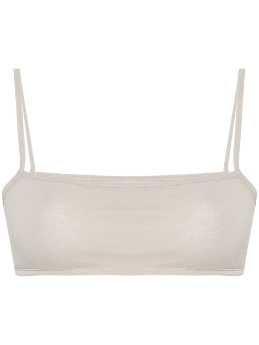 sheer cotton crop top