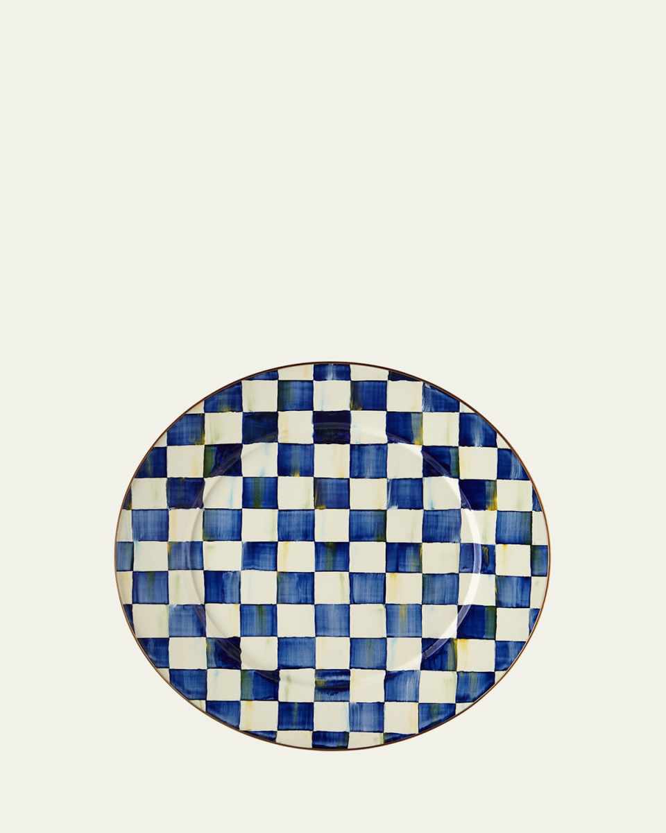 Royal Check Serving Platter