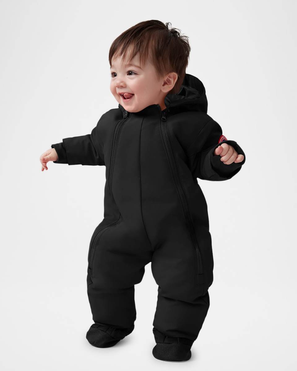 Infant Lamb Insulated Down Snowsuit, Size 12M-24
