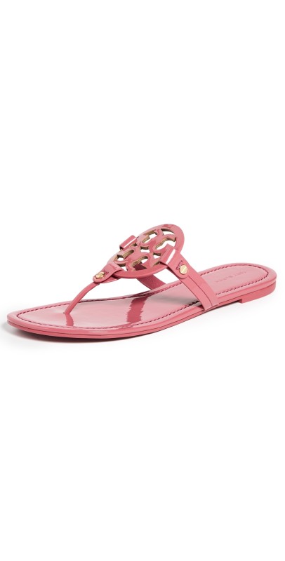 Tory Burch Miller Sandals Washed Berry