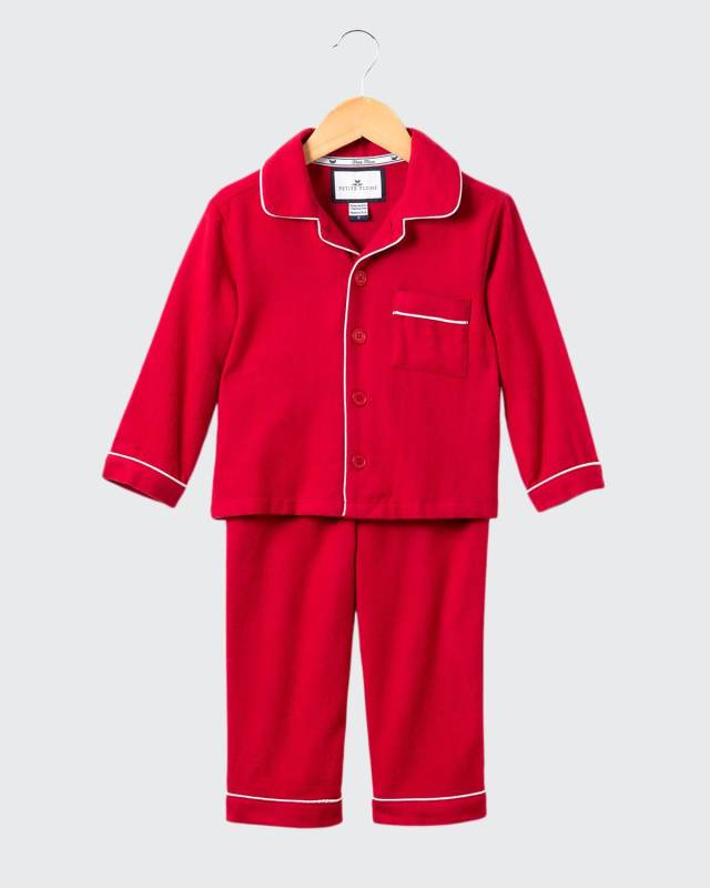 Classic Flannel Pajama Set, Size 6M-14