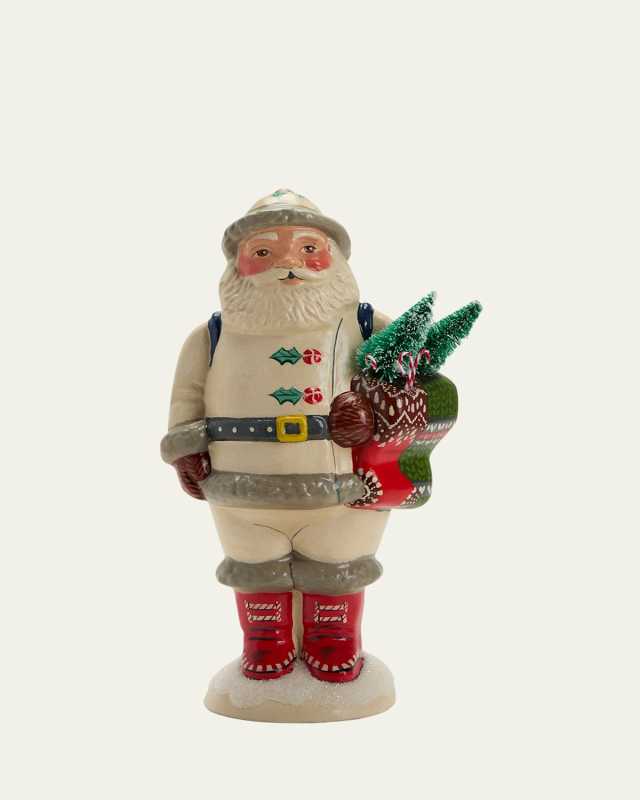 American Christmas Santa Figurine