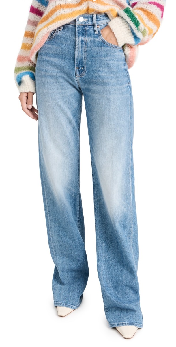 MOTHER The Lasso Heel Jeans How To Talk To A Tiger