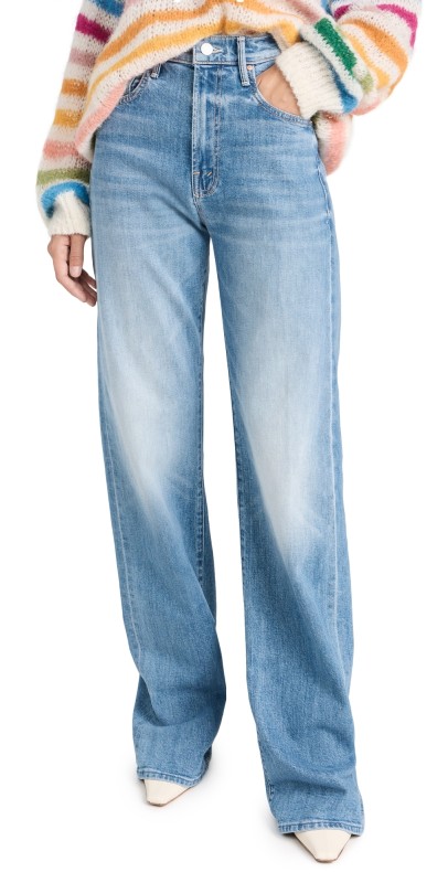 MOTHER The Lasso Heel Jeans How To Talk To A Tiger