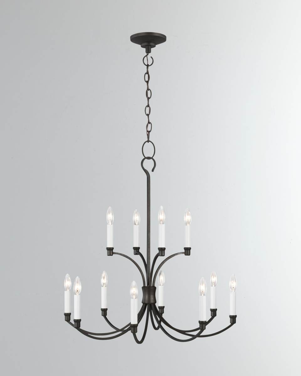 12 - Light Chandelier Westerly By Chapman & Myers