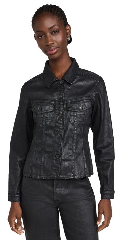 7 For All Mankind Mila Jacket Jet Setter