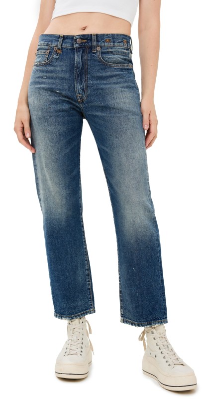 R13 Boyfriend Jeans Garnet Blue