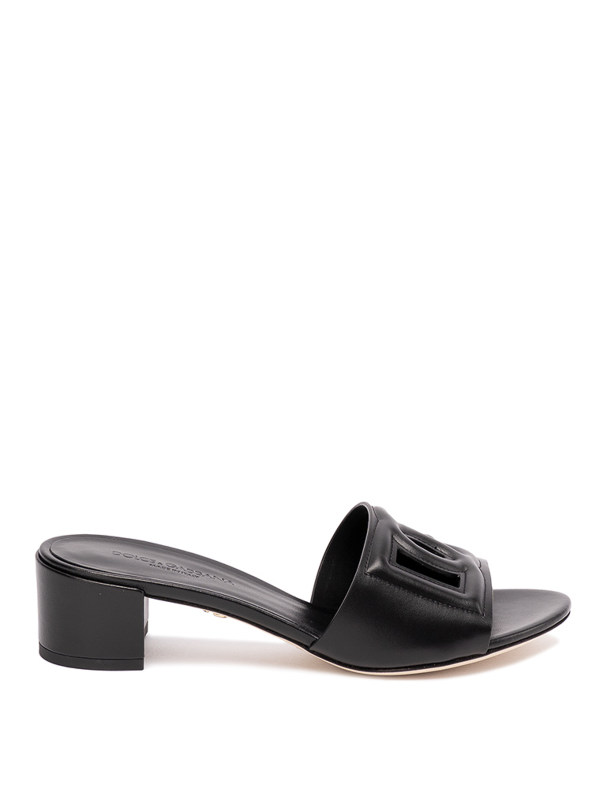 Dolce & Gabbana Sandales - Noir