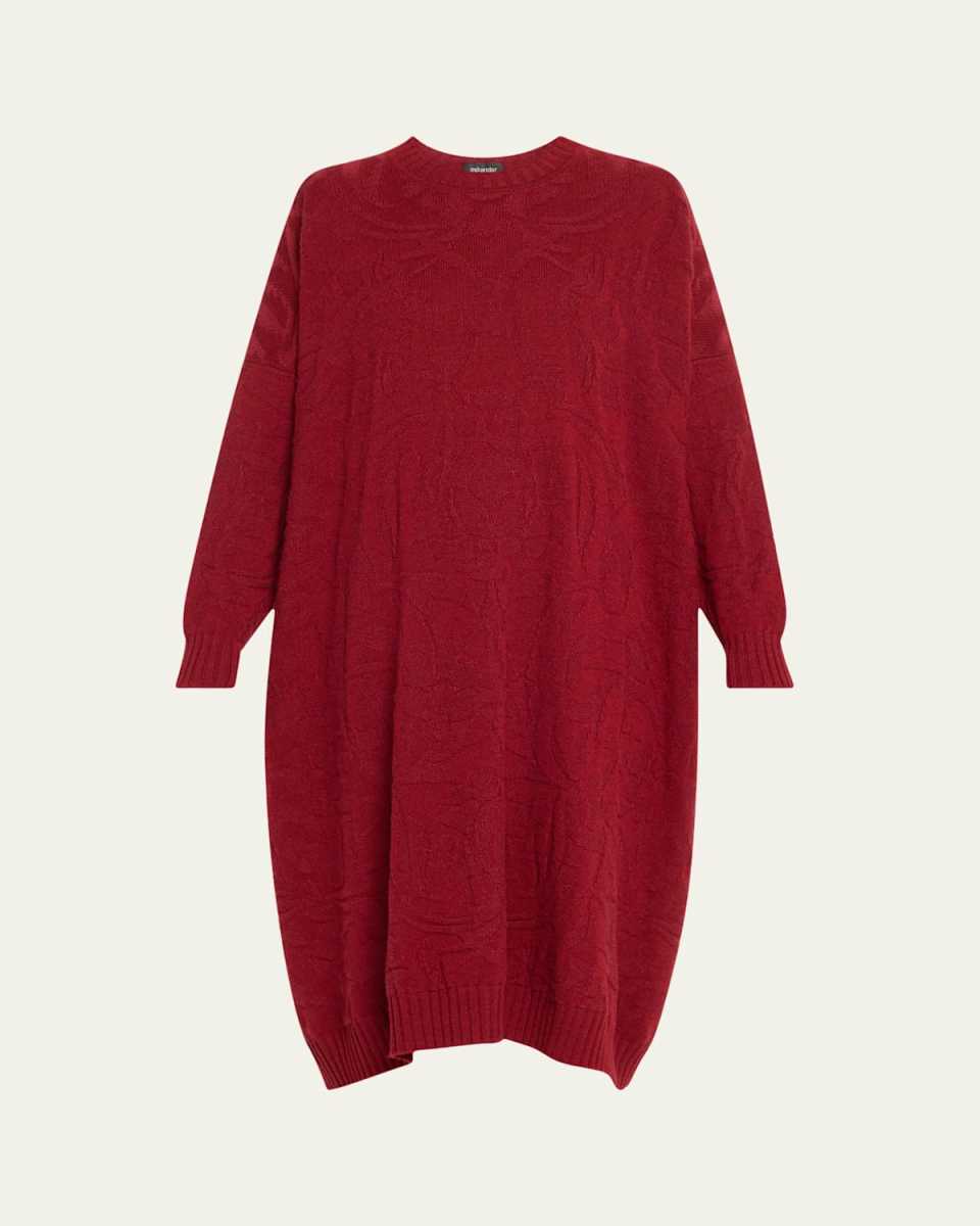 Fine-Gauge Knit Cashmere Dress