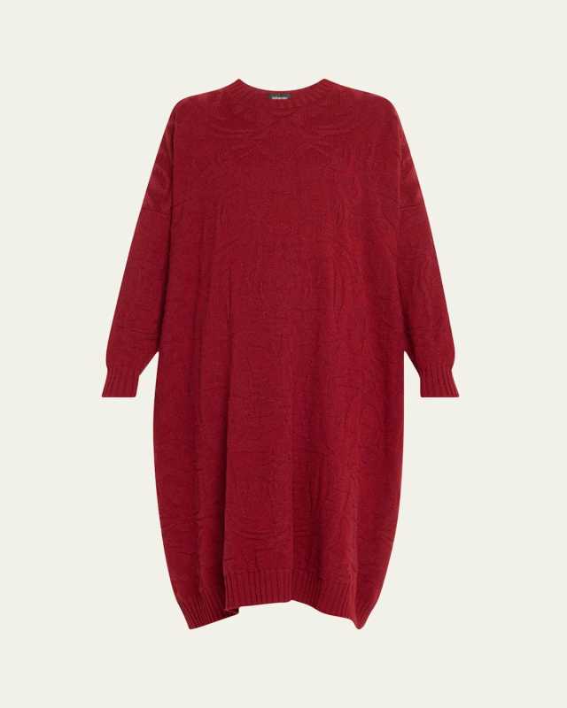 Fine-Gauge Knit Cashmere Dress