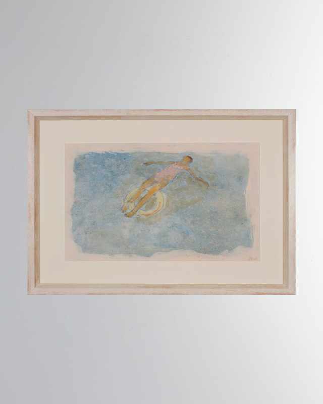 "Swimming - Float" Giclee Wall Art