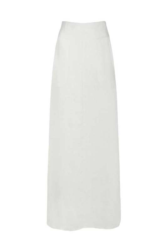 SECOND SUMMER 'Isla' Maxi Linen Skirt