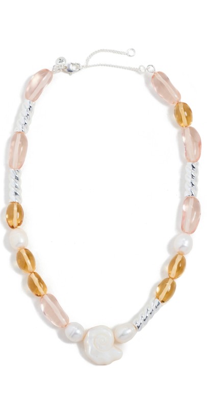 Madewell Abstract Nautical Necklace Pearl