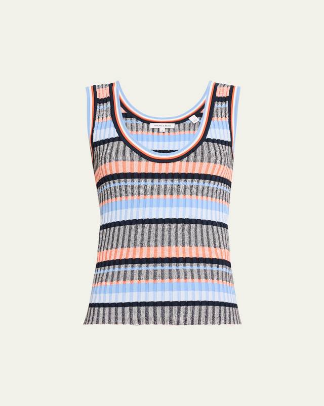 Sandra Scoop-Neck Tank Top