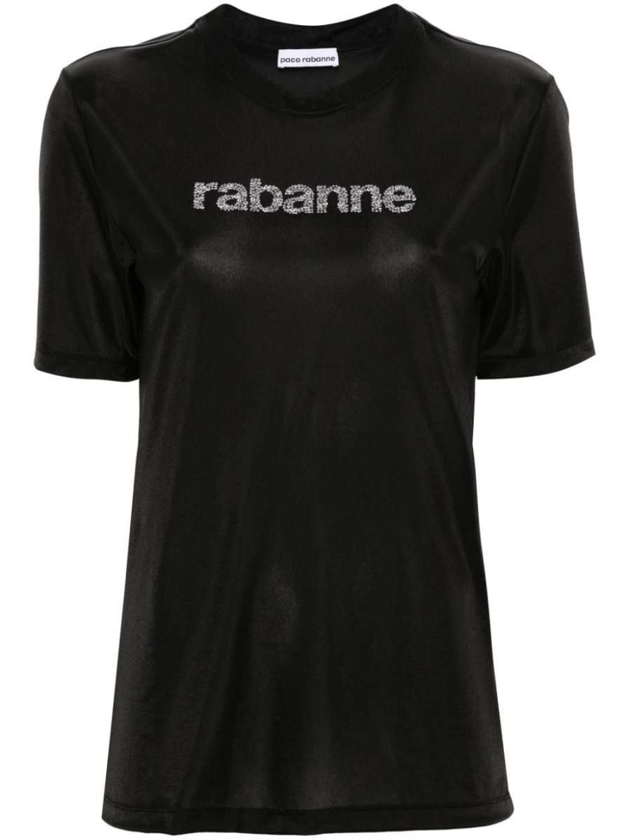 logo-embellished jersey T-shirt