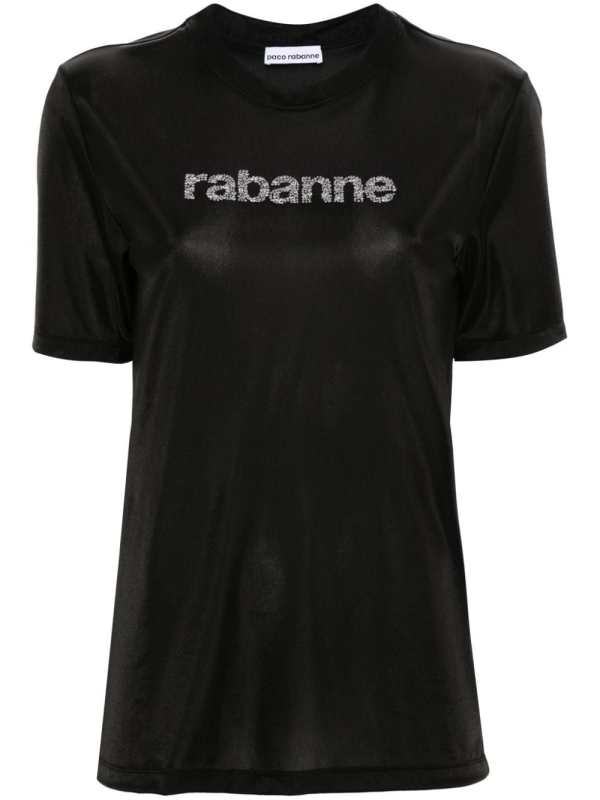 logo-embellished jersey T-shirt