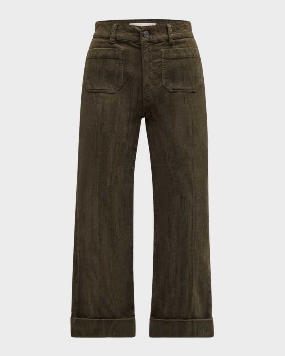 The 70s Crop Corduroy Pants