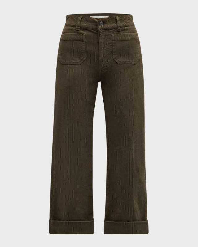 The 70s Crop Corduroy Pants