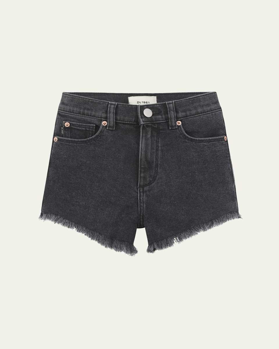 Girl's Lucy Cutoff Denim Shorts, Size 7-16