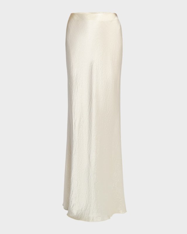 Fea Satin Maxi Skirt