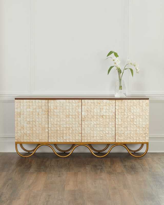 Mar Capiz Shell Credenza