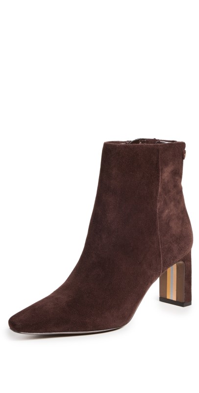Sam Edelman Saige Booties Dark Brown