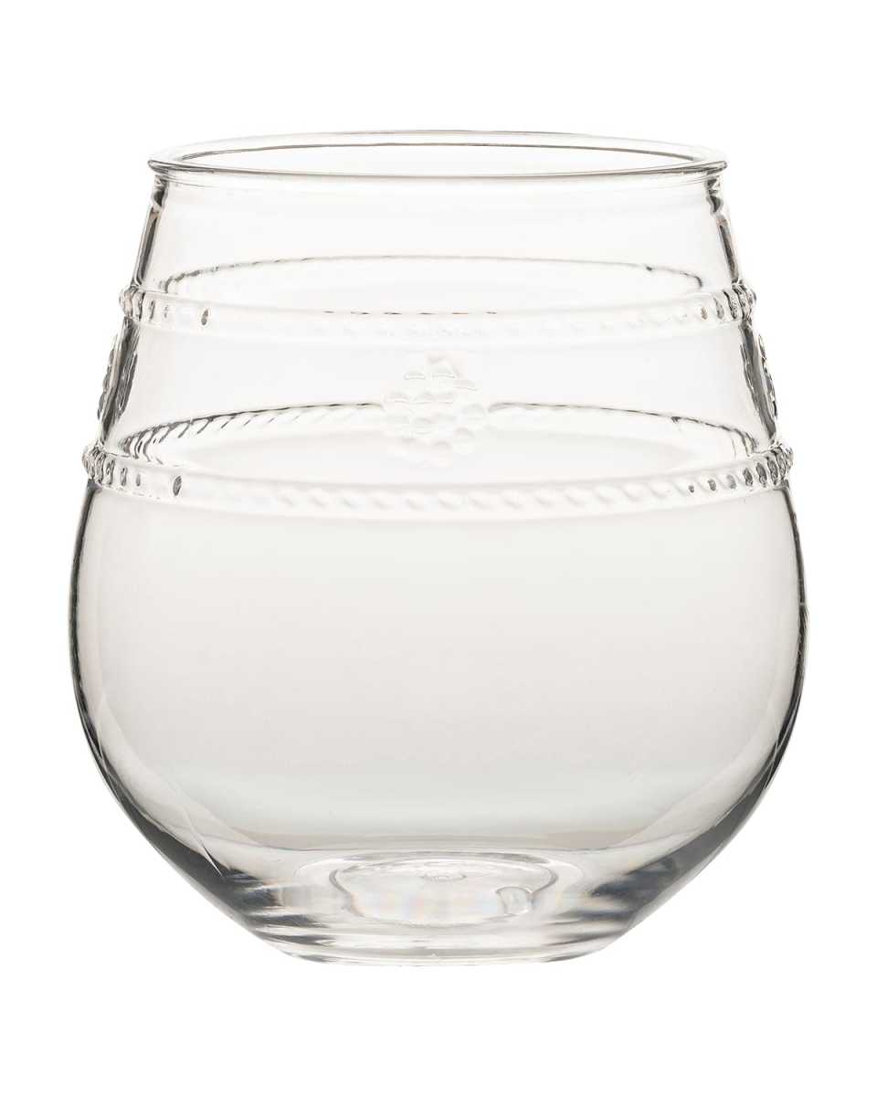 Isabella Acrylic Stemless Wine Glass