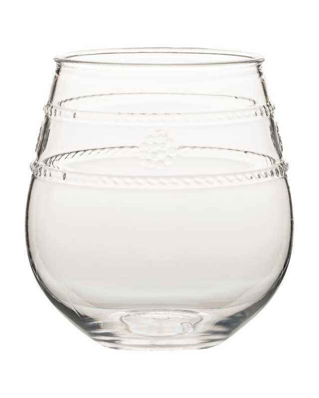 Isabella Acrylic Stemless Wine Glass