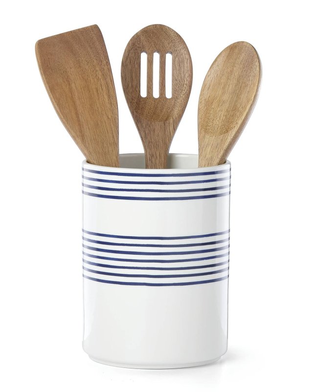 charlotte st utensil crock with servers