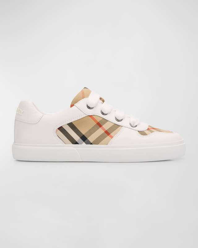 K1 NOAH LACE UP CHECK SNEAKER