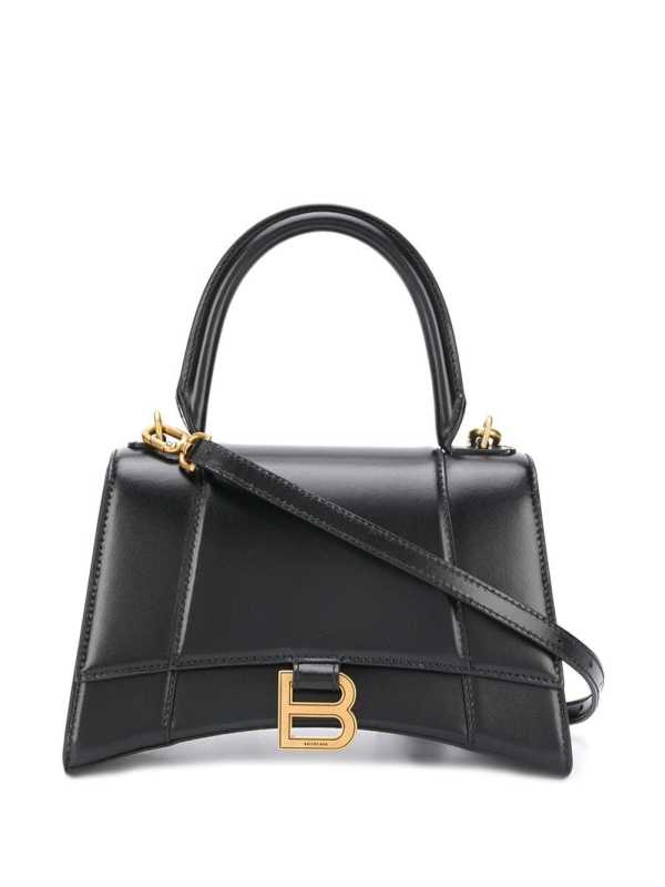 small Hourglass top-handle bag