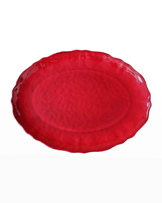 Garnet Oval Platter