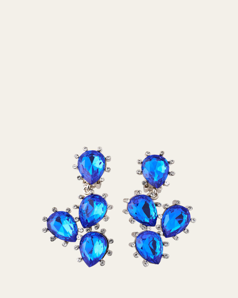 Crystal Cactus Earrings