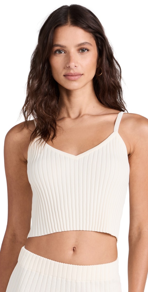 Solid & Striped The Fleur Camisole Ivory