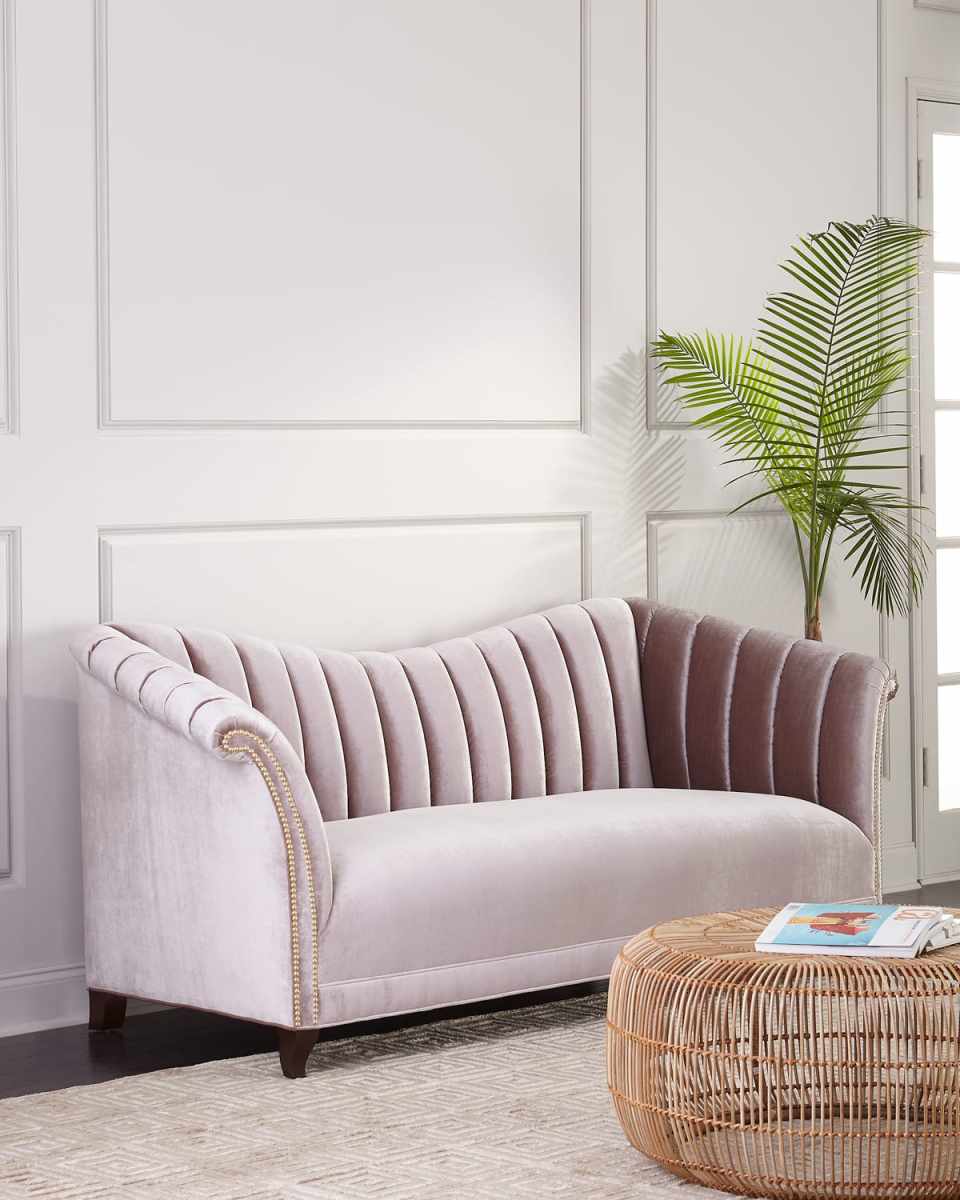 Moira Channel-Tufted Sofa 8
