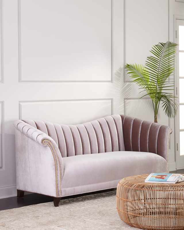 Moira Channel-Tufted Sofa 8