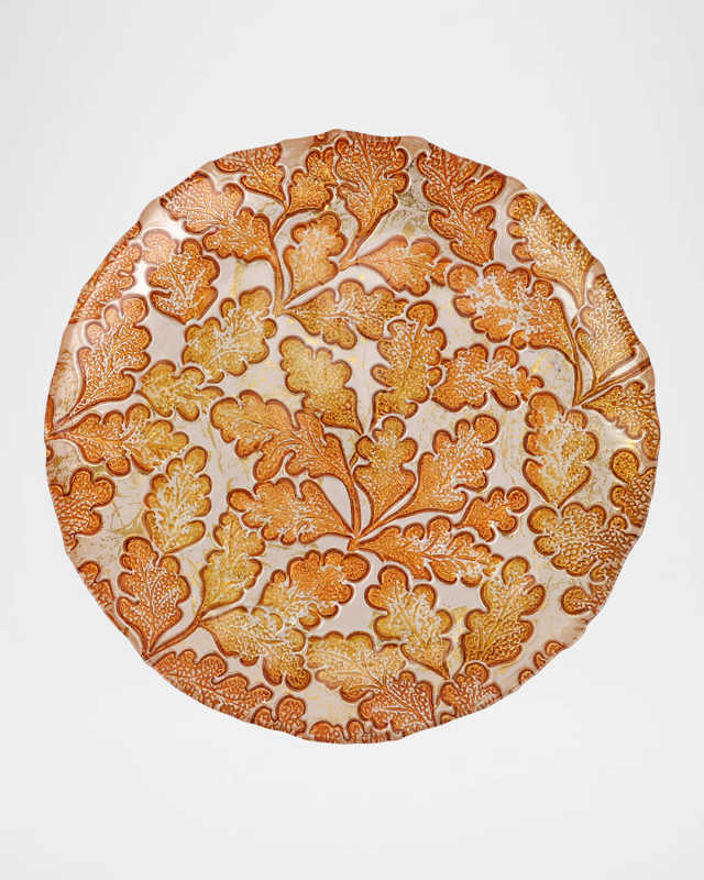 Autunno Glass Salad Plate