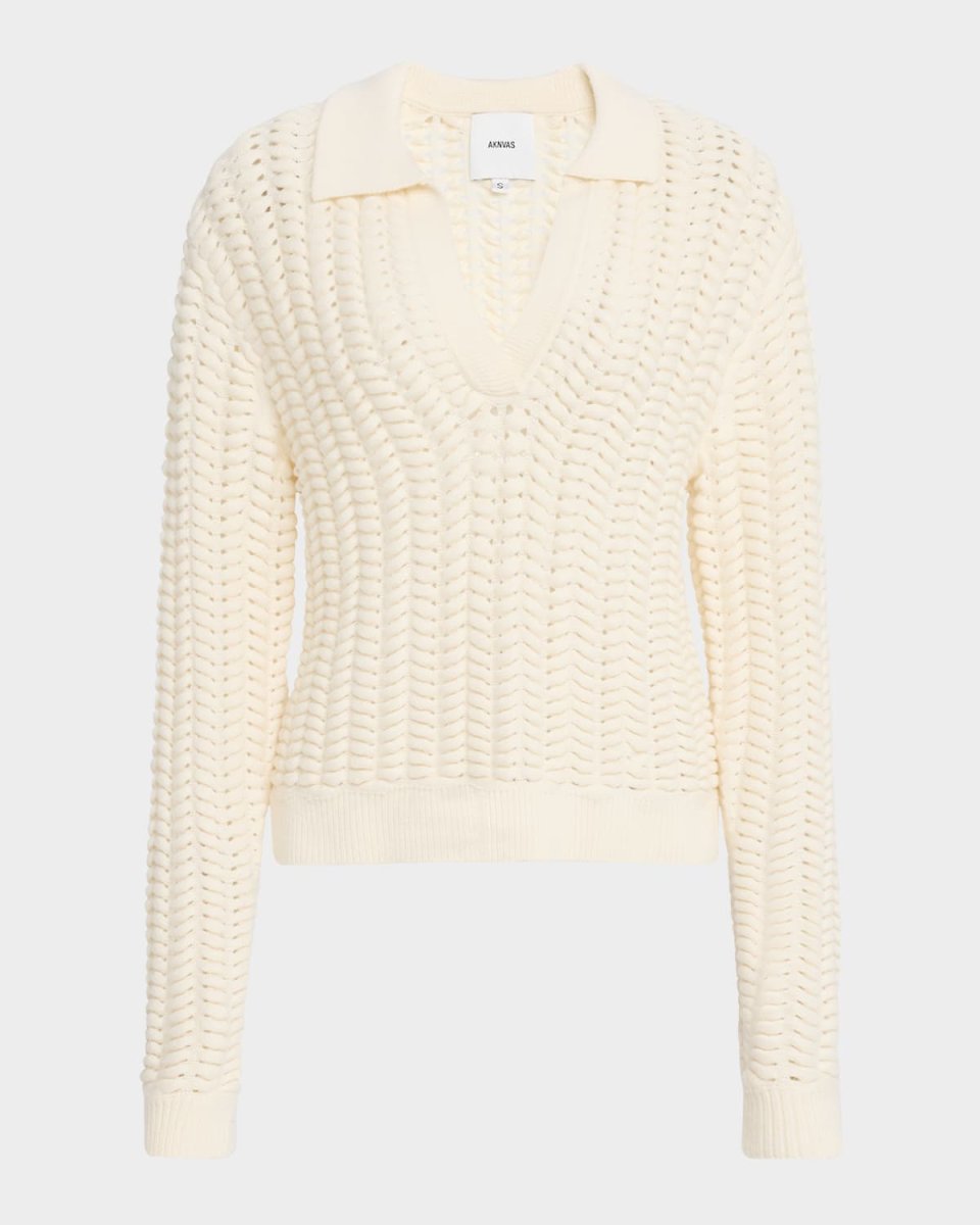 Bea Cable-Knit Wool Sweat