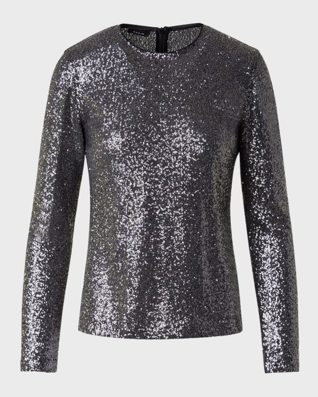 Sequin Jersey Top