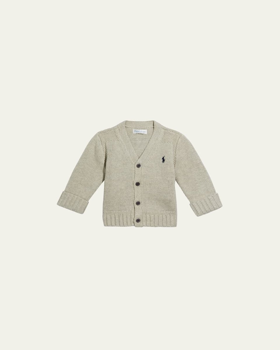 Boy's Cotton Cardigan, Size 3M-