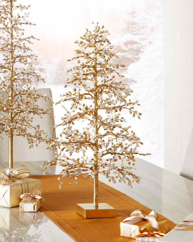 26" Gold Christmas Tree Decoration