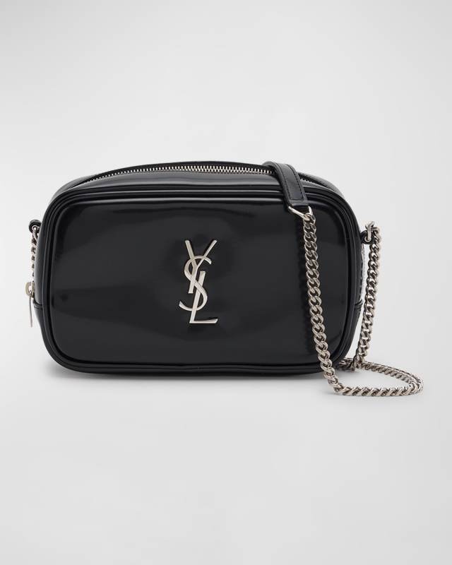 Lou Mini YSL Camera Bag in Spazzolato Leather
