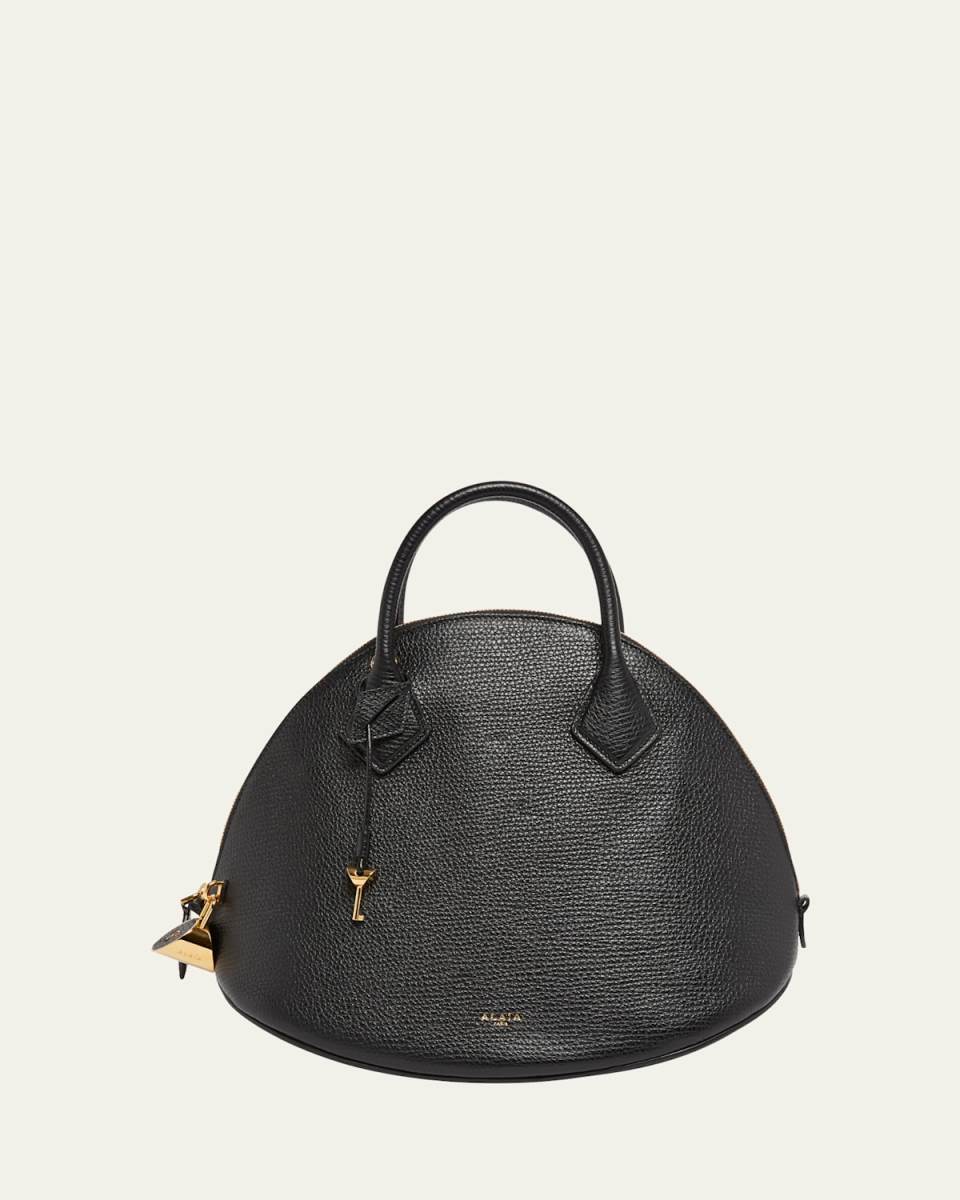 Dome 32 Top-Handle Bag in Leather