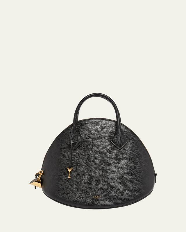 Dome 32 Top-Handle Bag in Leather
