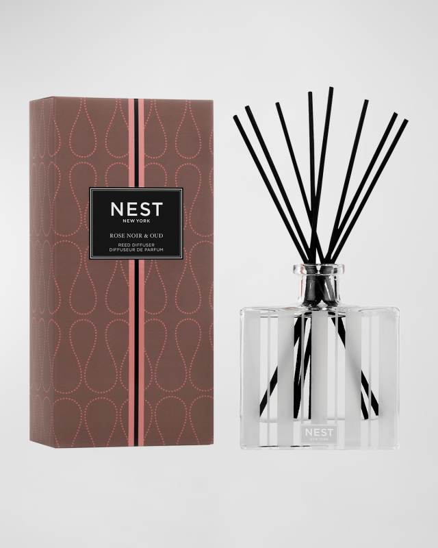 5.9 oz. Rose Noir & Oud Reed Diffuser
