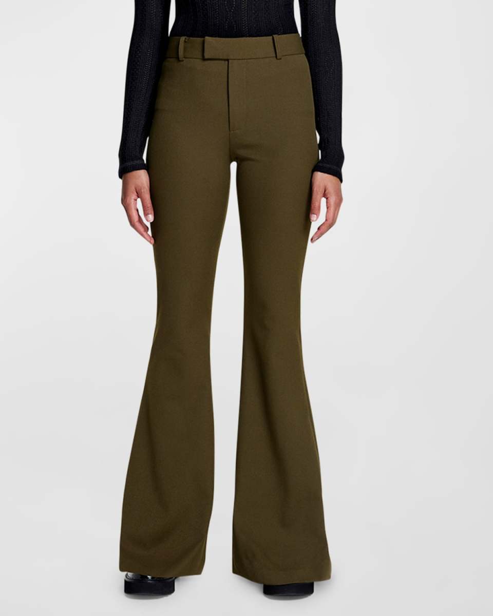 Stretch Bootcut Pants