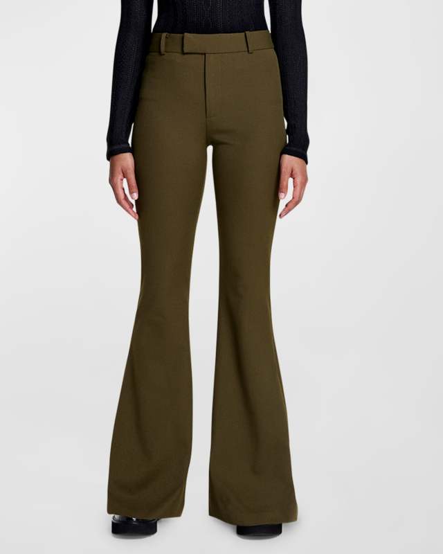 Stretch Bootcut Pants