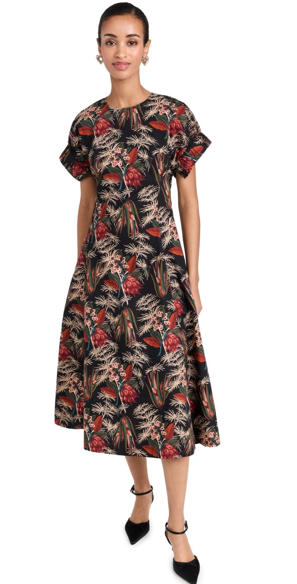 Ulla Johnson Devon Dress Anthurium