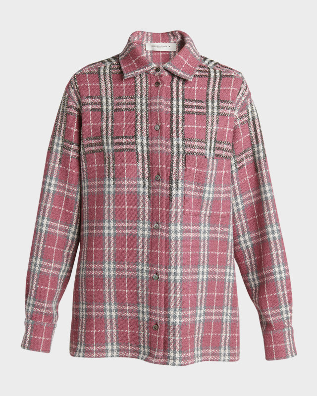 Journey Embroidered Over Shirt