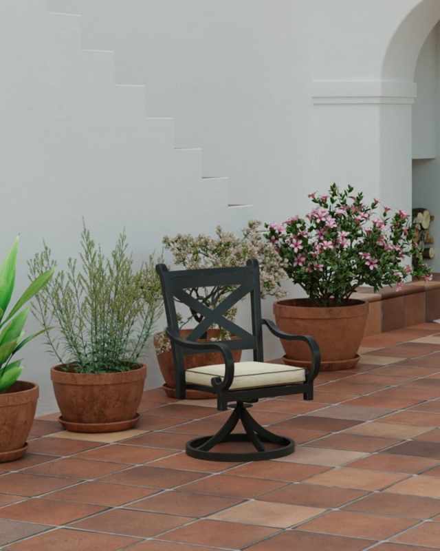 Monterey Swivel Outdoor Dining Chair